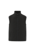 Veste sans manches en sherpa homme Black Spasso