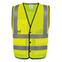 Gilet boutonné haute visibilité Eco Superior Hi Vis Yellow Yoko