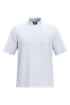 Veste de cuisine écoresponsable et respirante manches courtes unisexe White WK. Designed To Work