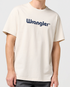T-shirt logo Beige WRANGLER