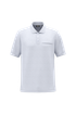 Polo unisexe écoresponsable avec poche poitrine White WK. Designed To Work