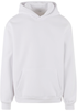 BY284 Fluffy Hoody Build Your Brand White BUILD YOUR BRAND
