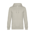 Sweat à capuche KING Grey Fog B&C
