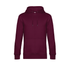 Sweat à capuche KING Dark Cherry B&C
