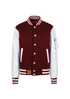 Blouson Letterman Burgundy / Crème Bombers Original