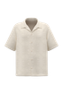 Chemise à manches courtes texturée homme Sandstone Spasso