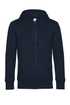 Sweat-shirt capuche zippé KING Navy B&C