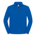 Sweat-shirt homme Iconic premium à col zippé Royal Blue Fruit of the Loom