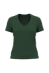 T-shirt BIO150 col V femme Forest Green Kariban