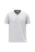 T-shirt Bio150 col V homme Ash Heather Kariban