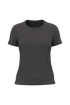 T-shirt Bio150  femme Dark Grey Kariban