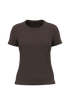 T-shirt Bio150  femme Chocolate Kariban