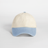 Casquette vintage compacte visière contrastée Natural / Vintage Light Blue Beechfield®