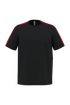 T-shirt teamwear bicolore unisexe Black / Sporty Red PROACT®