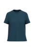 T-shirt écoresponsable femme Peacock Blue Native Spirit