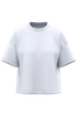 T-shirt écoresponsable boxy à épaules tombantes femme White Native Spirit