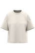 T-shirt écoresponsable boxy à épaules tombantes femme Ivory Native Spirit