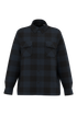 Surchemise rembourrée écoresponsable à carreaux homme Navy Blue / Black Checked Native Spirit