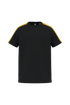 T-shirt teamwear bicolore enfant Black / Sporty Yellow PROACT®