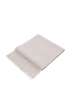 Écharpe en laine unisexe Beige Cream Spasso
