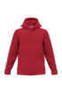 Sweat-shirt à capuche teamwear bicolore enfant Sporty Red / White PROACT®
