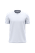 T-shirt manches courtes col rond unisexe White Kariban